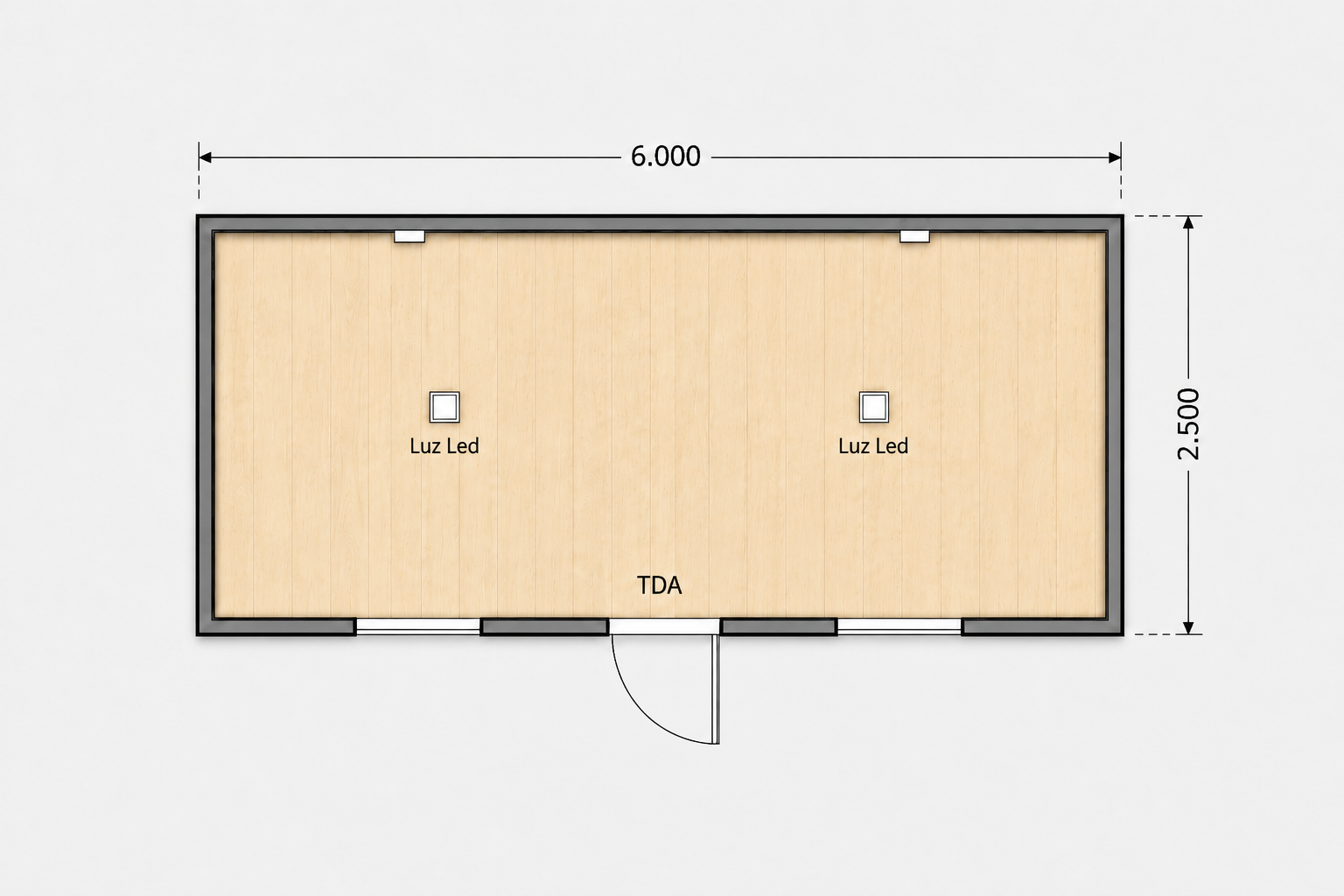 Oficina Modular Estándar - Vista 1